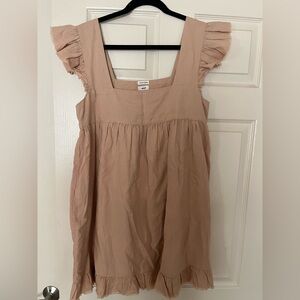 Aerie Ruffle Babydoll Dress